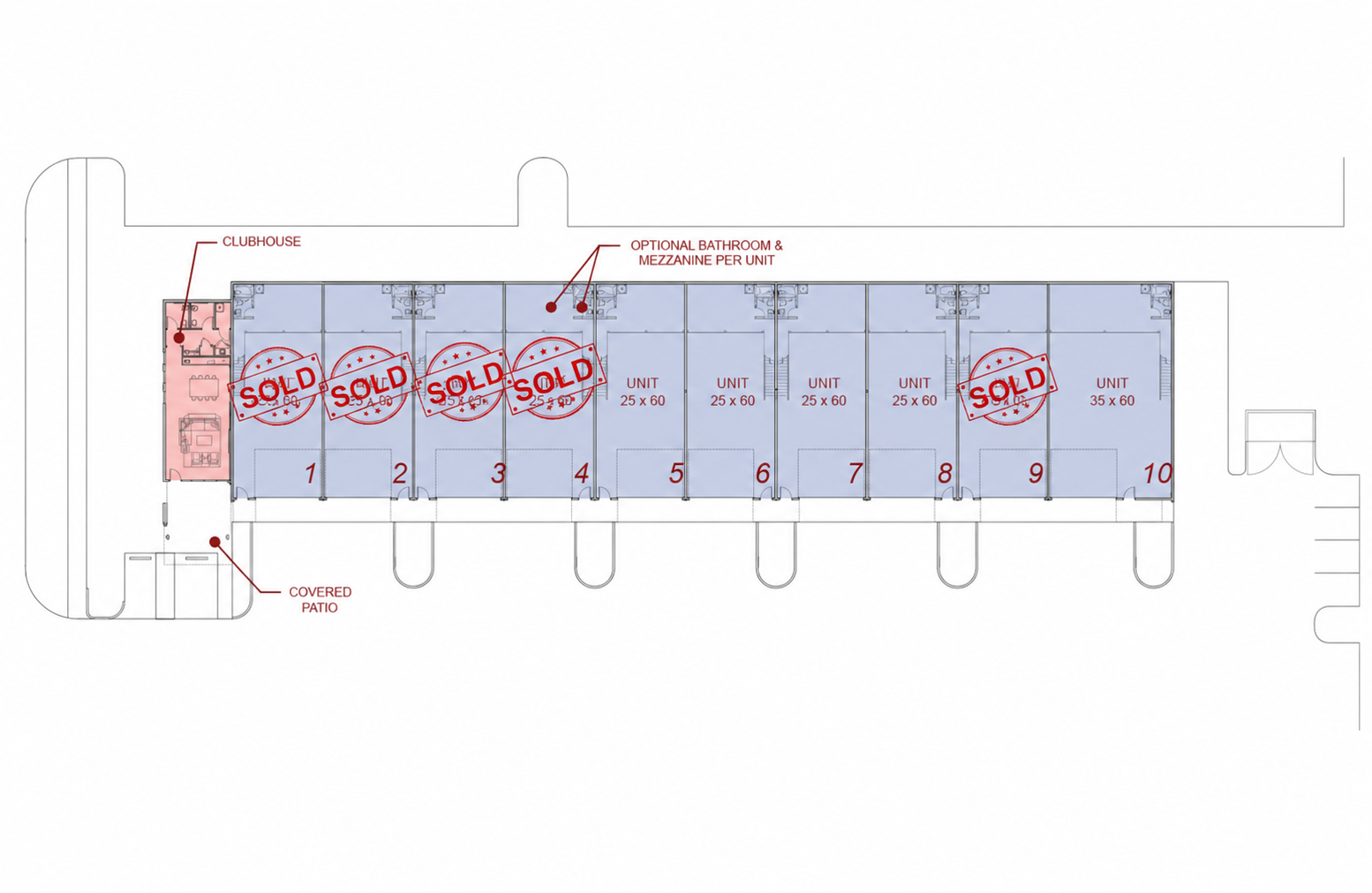 The Paddocks site floorplan