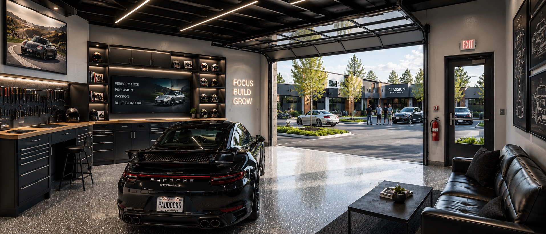 The Entrepreneur - business and retail space